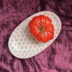 Bloomingville Oval Ceramic Plate